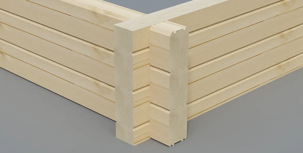 Hirsivalikoima ristinurkka